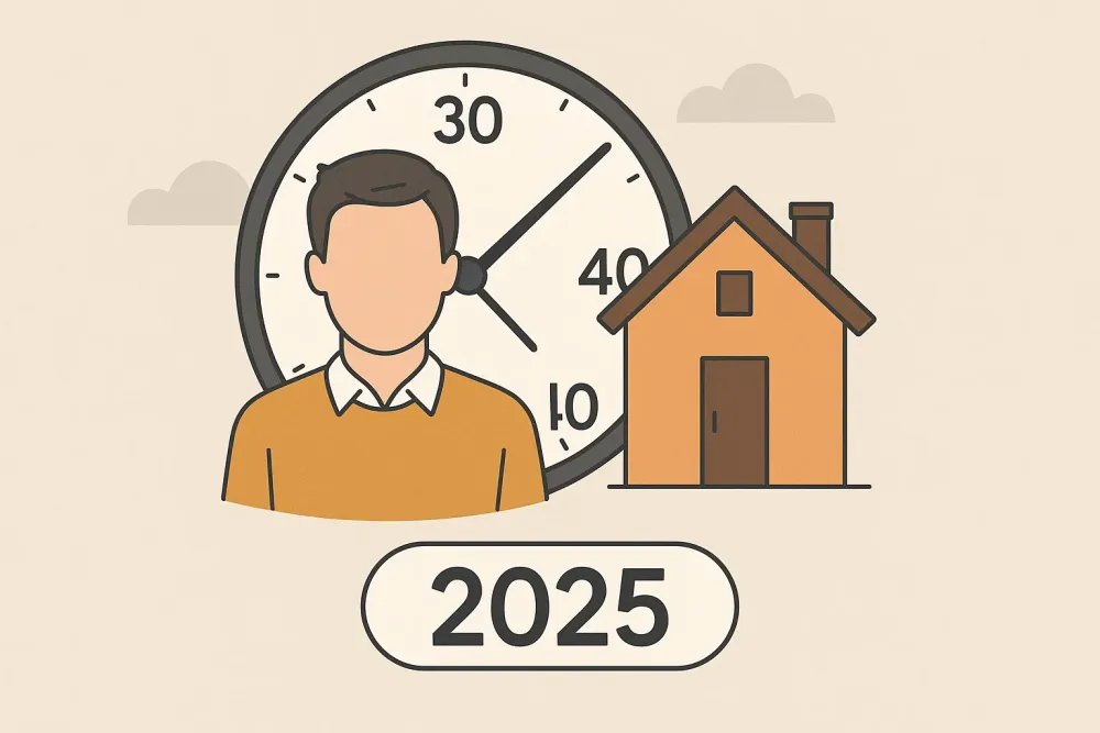 میانگین سنی خریداران خانه اعم از اولین بار و چندمین بار در سال 2025 چقدر است؟