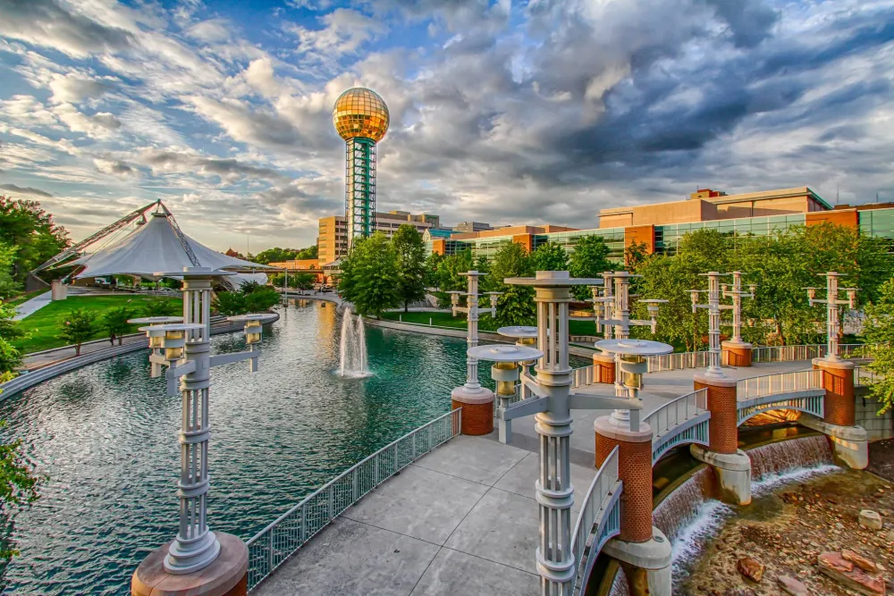 مشخصات برجسته شهر ناکسویل (Knoxville) در ایالت تنسی